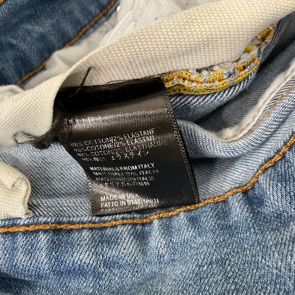 Amiri Jeans City paint size button fly #227 distressed denim. - Picture 8 of 14